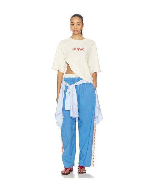 Araminta James Blue Lobster Tee