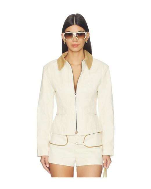 Lioness White X Revolve Soho Jacket