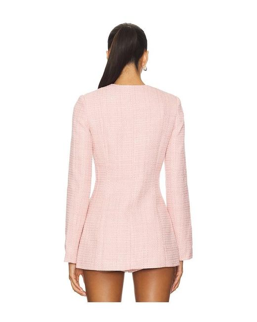 Amanda Uprichard Pink X Revolve Berlin Jacket