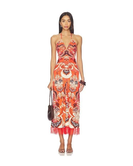 Cara Cara Red Shelter Island Dress
