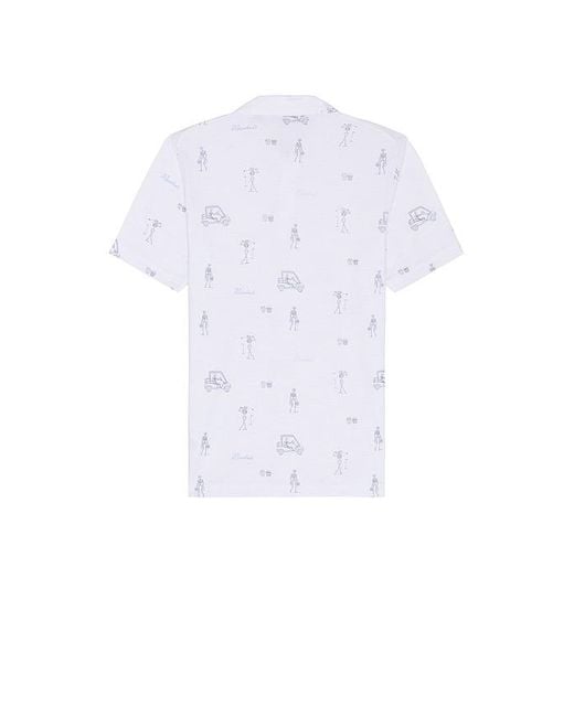 Travis Mathew White Lost City Polo for men