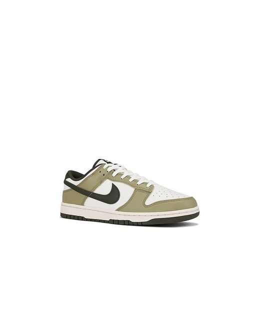 Nike White Dunk Low Retro Sneakers for men