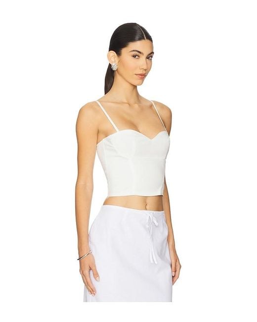 SNDY'S White Elsie Top