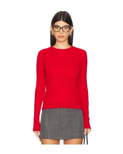 Autumn Cashmere プルオーバーセーター Red