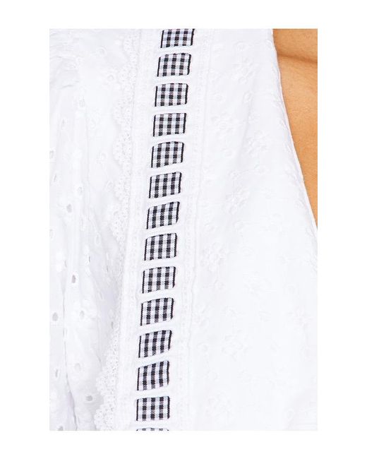 MAJORELLE White Graciela Mini Dress