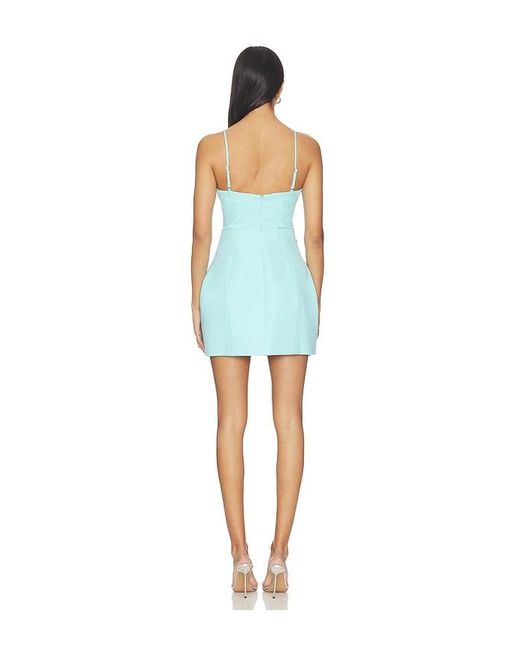 Elliatt Blue Stella Tulip Mini Dress