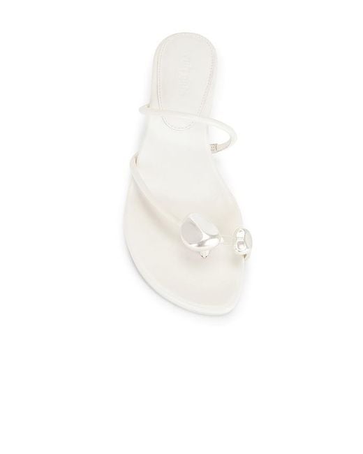 Cult Gaia White Luca Sandal