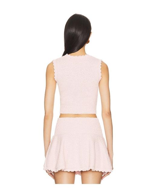MAJORELLE Pink Pippa Vest