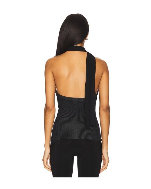 With Jean Black Larissa Top