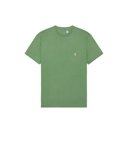 Camiseta Con Bolsillo En Color Verde Talla En Polo Ralph Lauren de hombre de color Green