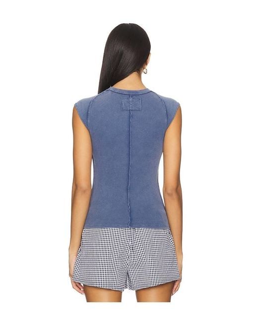 Free People Blue X We The Free Ever Had Tee