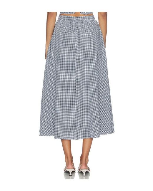 Astr Gray Wylda Skirt
