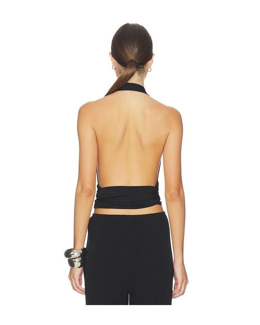 AYA MUSE Black Aelir Top