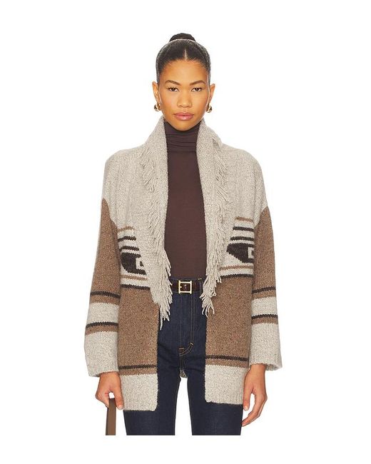 Chaqueta De Tiro Southwest En Color Marrón Talla (También En S, Xs) Autumn Cashmere de color Natural