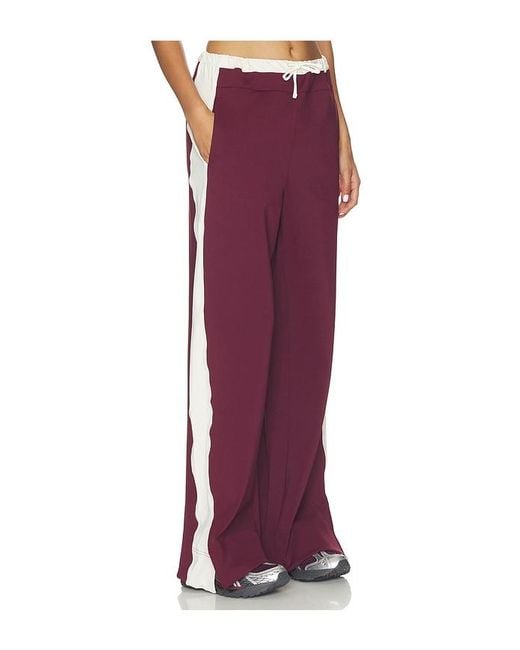 PORT DE BRAS Red Boxer Pant