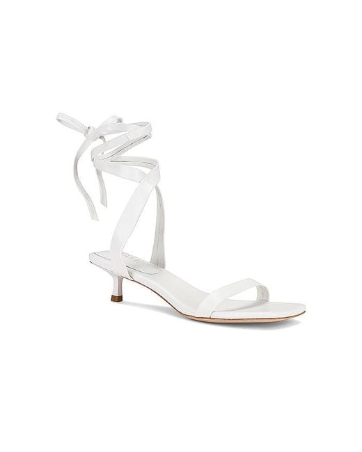 Raye White Ore Heel