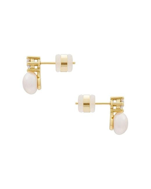 Shashi Metallic Bliss Stud Earrings