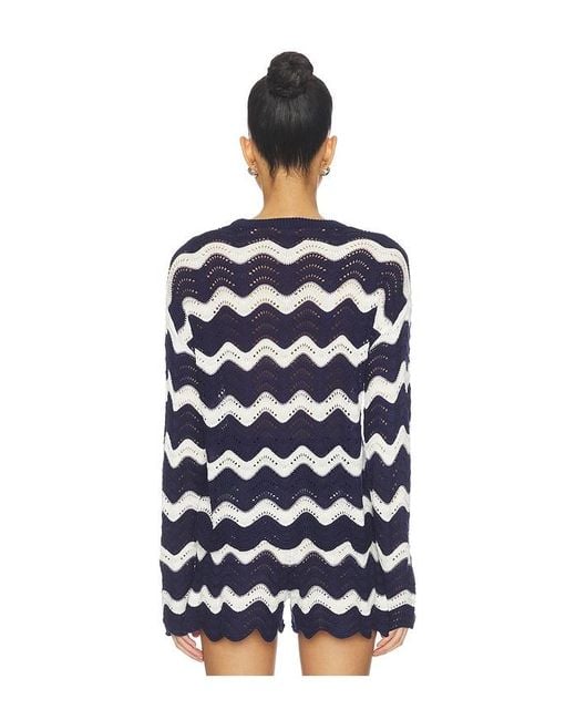 Beach Riot Blue Beach Sweater