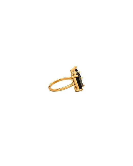 Ettika Black Kelly Ring