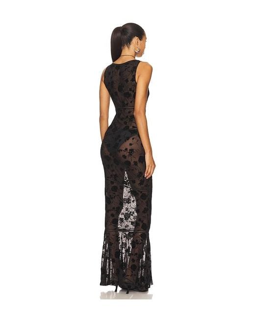 I.AM.GIA Black Venetia Maxi Dress