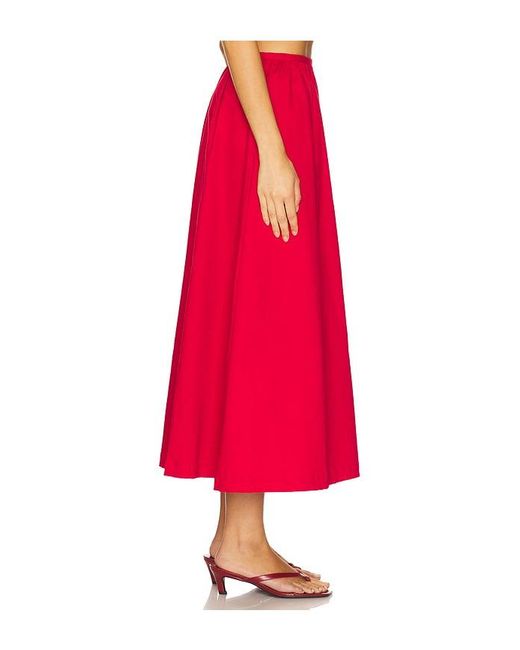 SAUDADE Red Charm Skirt