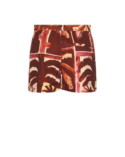 Runaway the Label Red Amalfi Boardshort for men