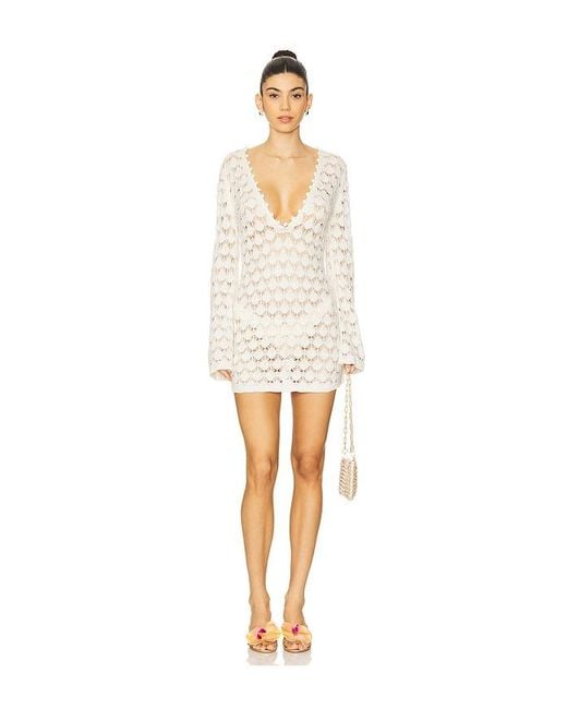 I.AM.GIA White Sienna Mini Dress