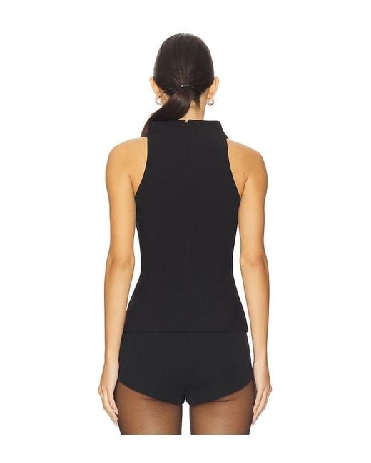 MAJORELLE Black Lori Top