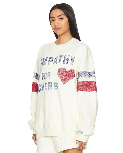 Sudadera empathy is for lovers The Mayfair Group de color White