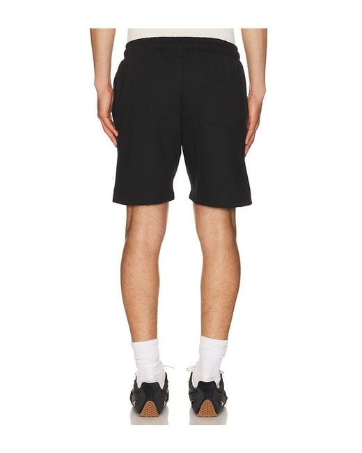 Prince Tennis Black Brushed Fleece Short for men