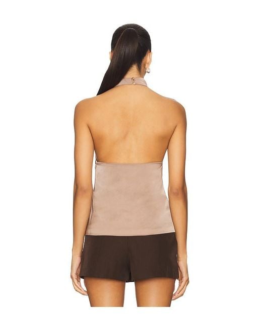 ALL THE WAYS Multicolor Beth Halter Top