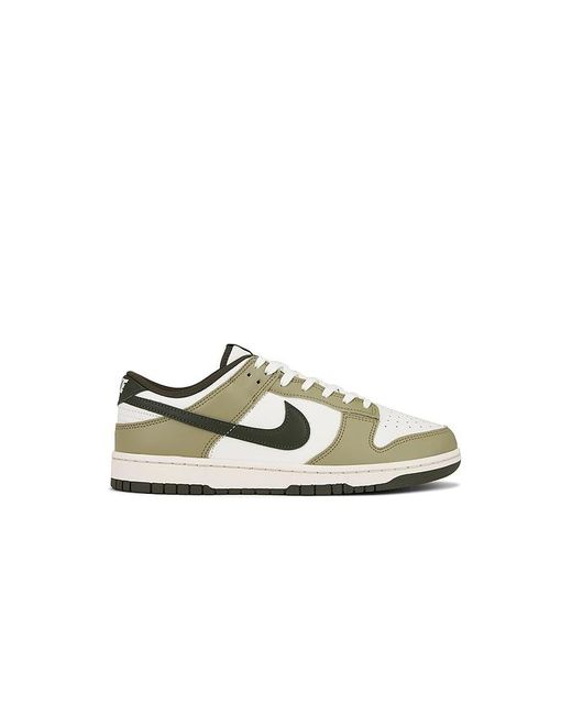 Nike White Dunk Low Retro Sneakers for men