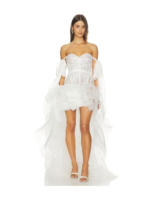 Maria Lucia Hohan White Wanda Bridal Dress