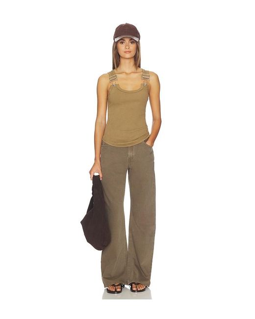 Free People Natural X We The Free Jamie Buckle Tank