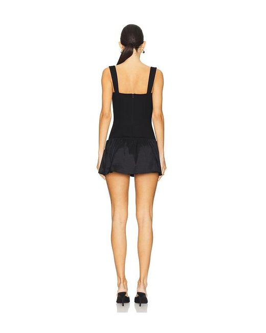 MAJORELLE Black Elliot Mini Dress