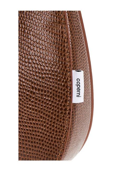 Coperni Brown Tasche Lizard