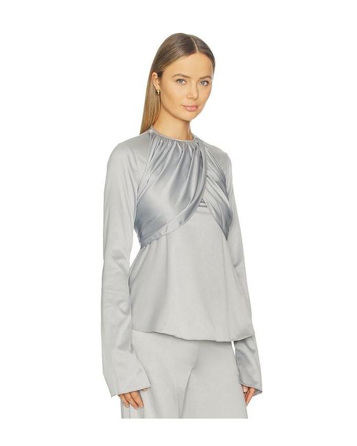 Azeeza White X Revolve Elowen Top