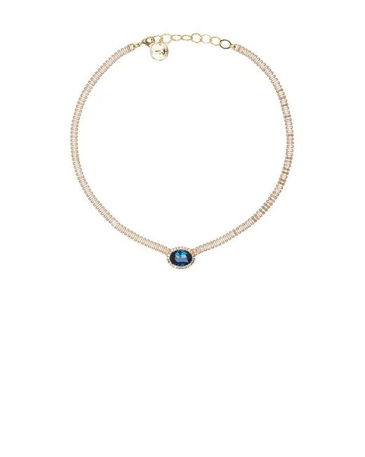 Anton Heunis Blue Vintage Style Necklace