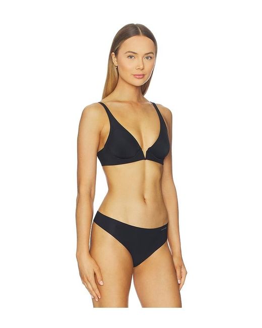 Commando Black Classic Plunge Underwire Bra