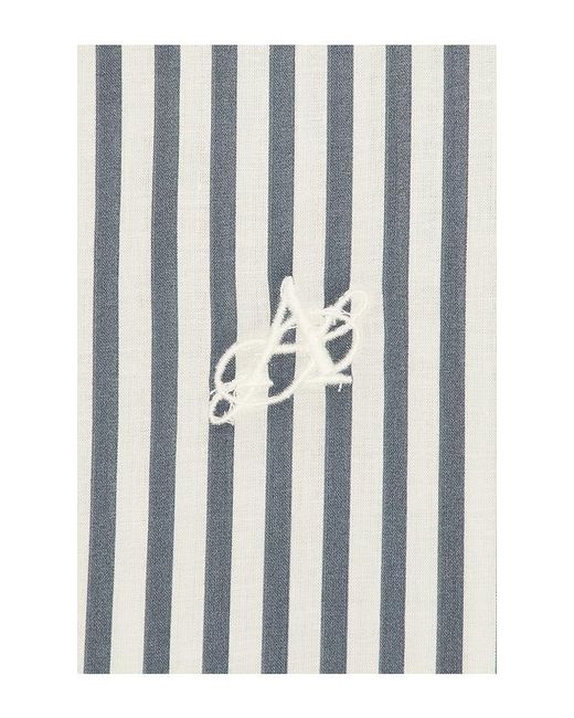 AllSaints Gray Chopin Shirt for men