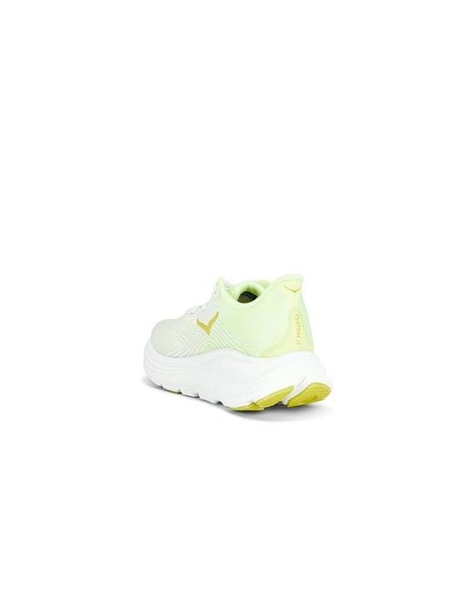 Hoka One One White Clifton 11 Sneaker