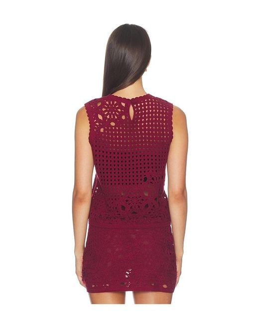 FRAME Red The Postcard Tank