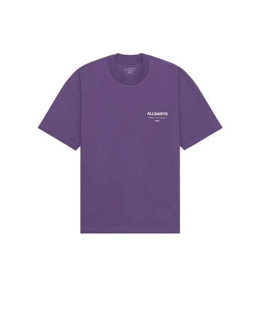 メンズ AllSaints Tシャツ Purple