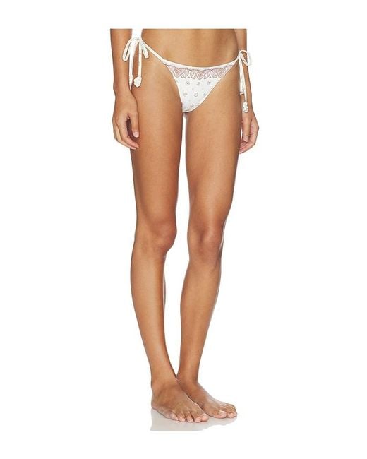 Devon Windsor White Eadie Bikini Bottom