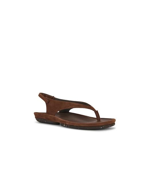 Camper Brown Right Isla Sandal