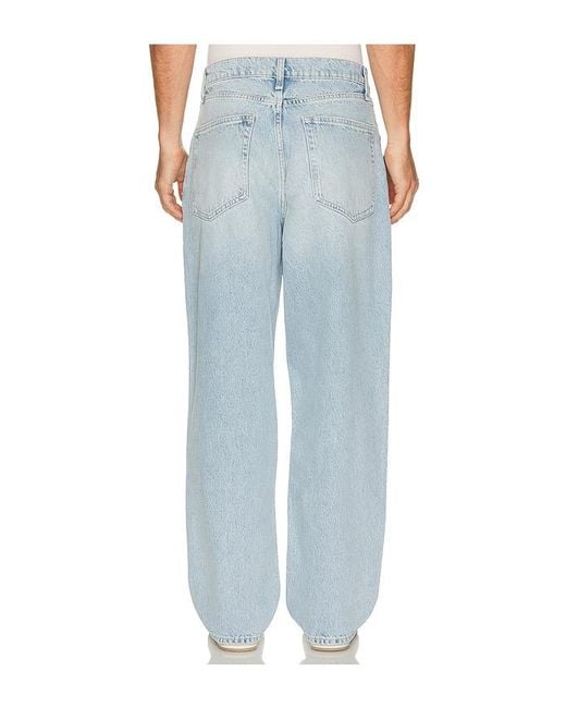 Rag & Bone Blue Baggy Authentic Rigid Jean for men