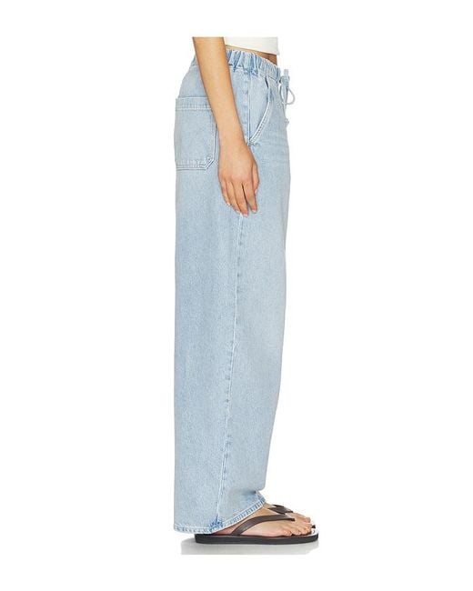 Mother Blue The Buffet Nerdy Jeans