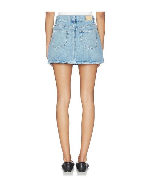 PAIGE Blue Bobbie Skirt