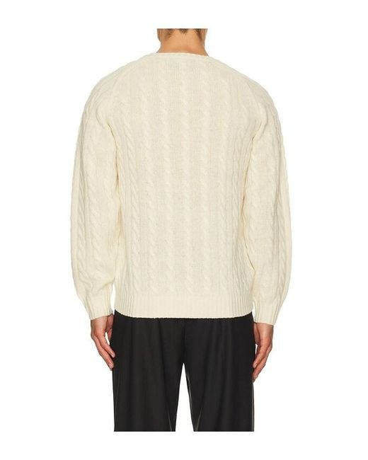 Beams Plus Strick in Natural für Herren