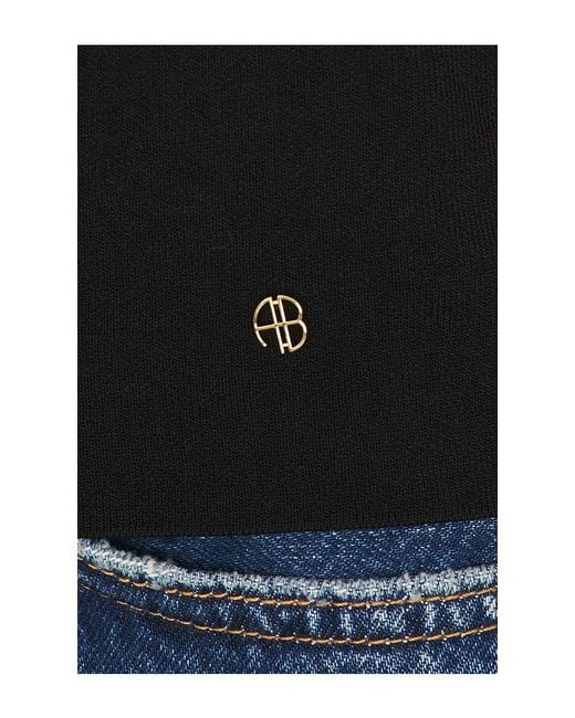 Anine Bing Black Francis Top
